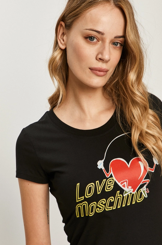 čierna Love Moschino - Tričko