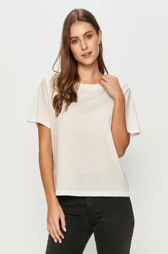 fehér Jacqueline de Yong - T-shirt Női