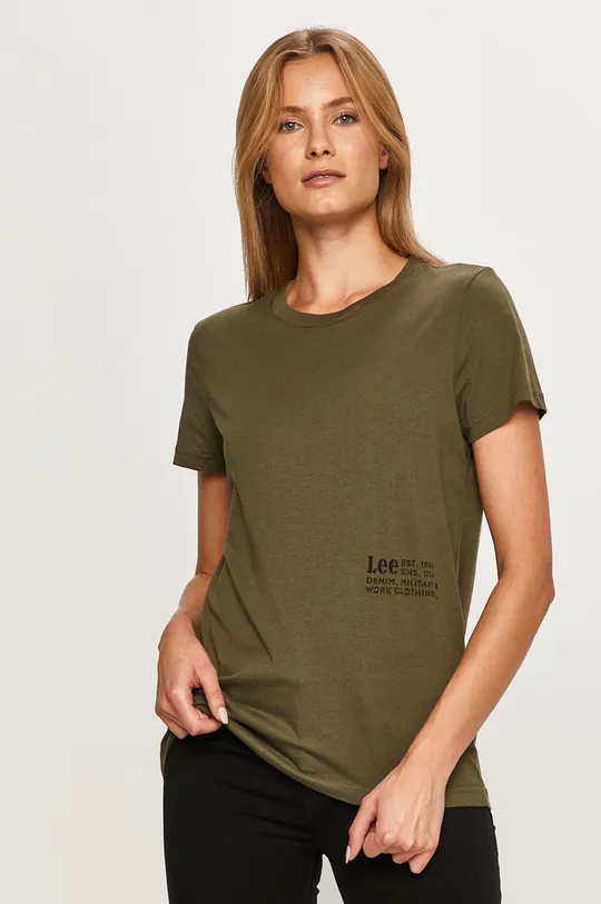 zöld Lee - T-shirt Női