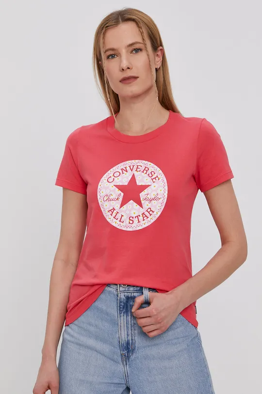 rózsaszín Converse t-shirt Női