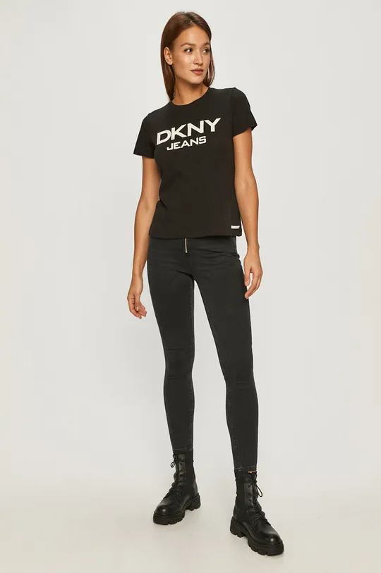 Dkny - Tričko čierna