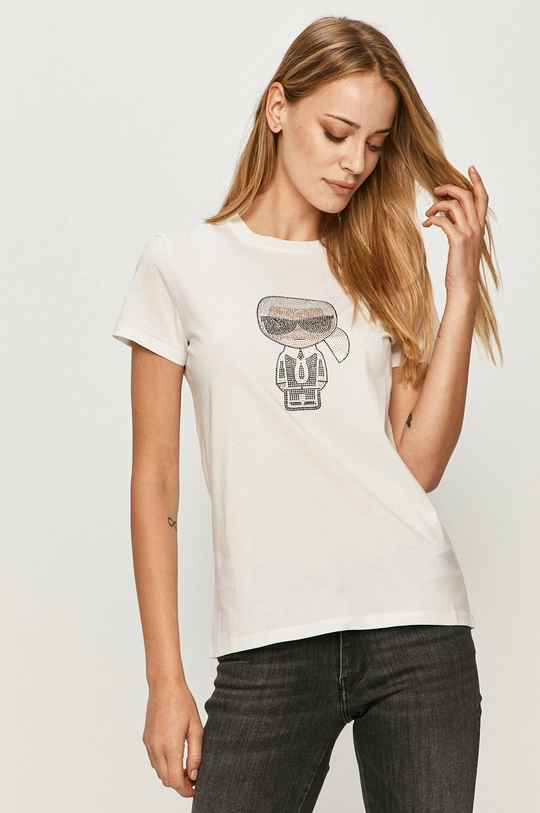 fehér Karl Lagerfeld - T-shirt Női