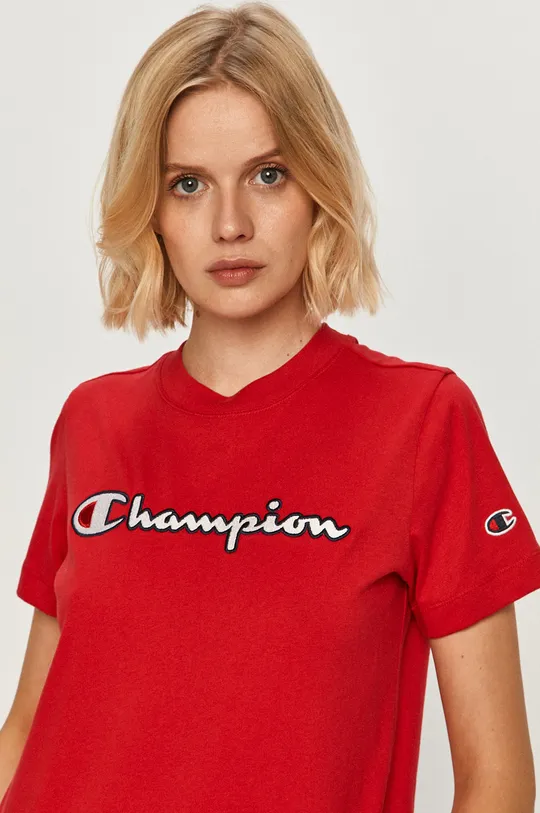 czerwony Champion - T-shirt 113194