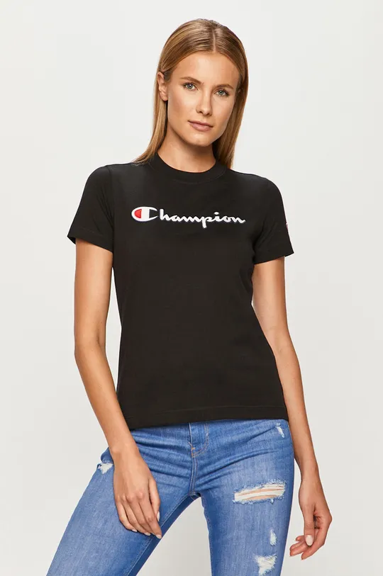 fekete Champion - T-shirt 113194 Női