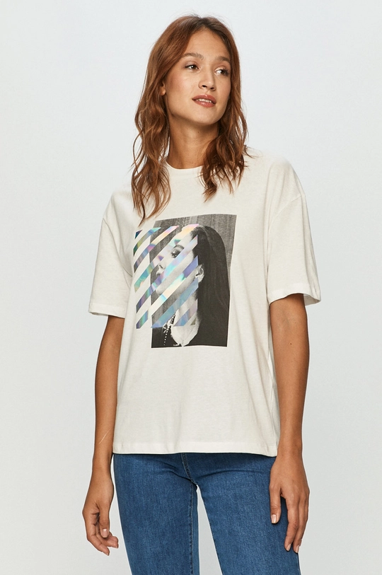 fehér Vero Moda - T-shirt Női