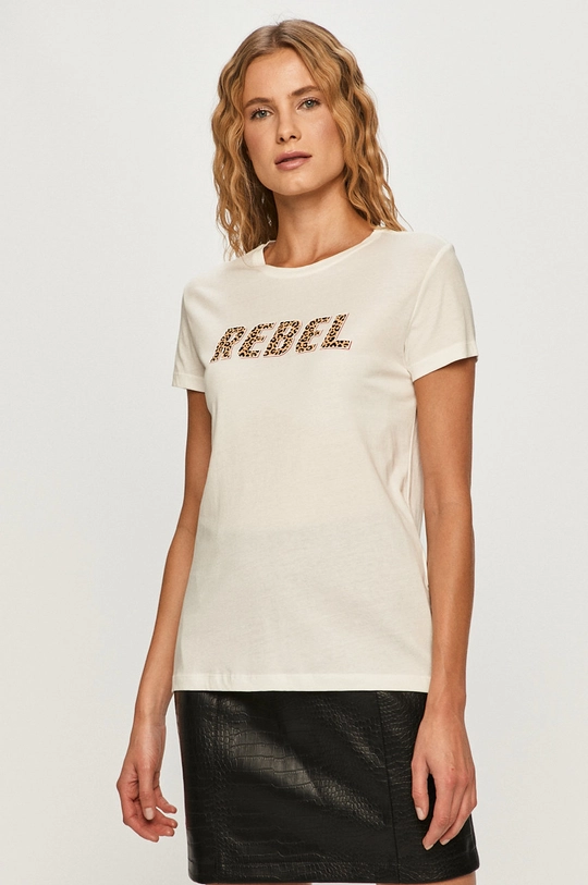 fehér Jacqueline de Yong - T-shirt Női