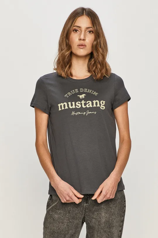 szürke Mustang - T-shirt Női