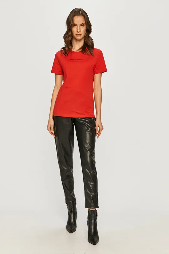 Calvin Klein Jeans - Tričko červená