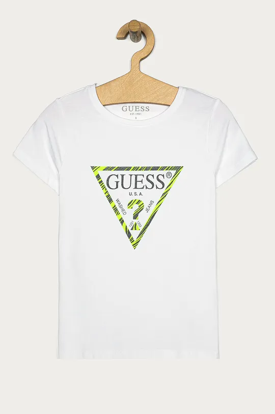 білий Guess Jeans - Дитяча футболка 116-175 cm Для дівчаток