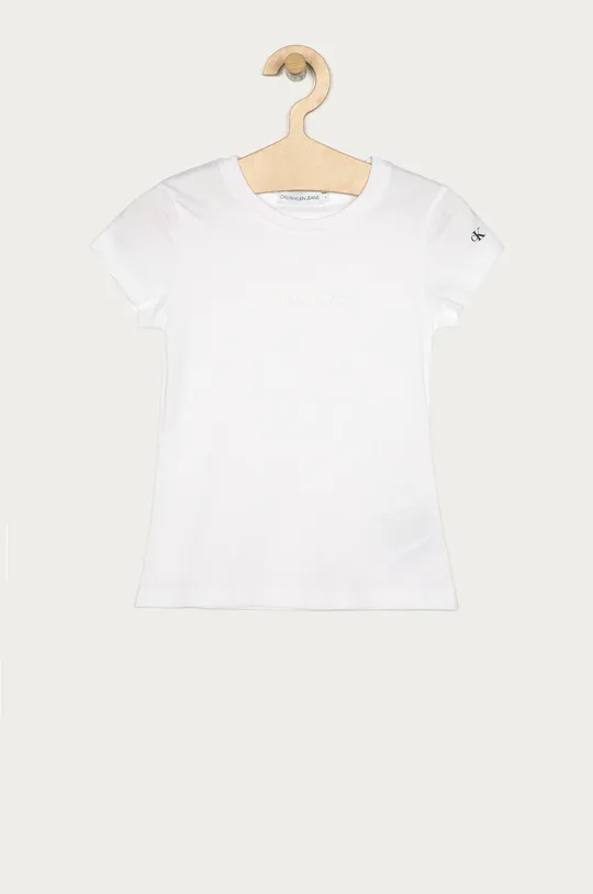 λευκό Calvin Klein Jeans Παιδικό μπλουζάκι 104-176 cm Για κορίτσια