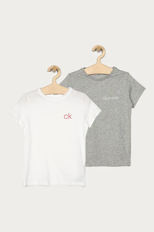 sivá Calvin Klein Underwear - Detské tričko (2-pack) 128-176 cm Dievčenský