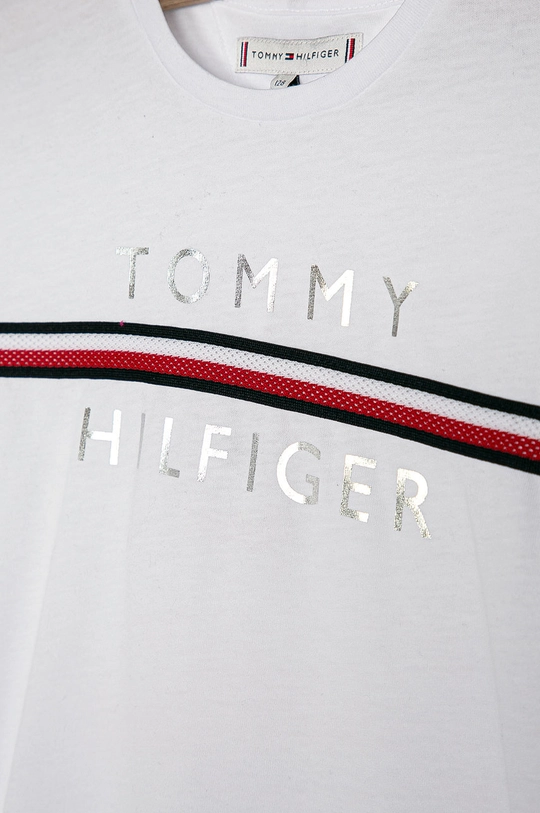 Tommy Hilfiger - T-shirt dziecięcy 104-176 cm biały