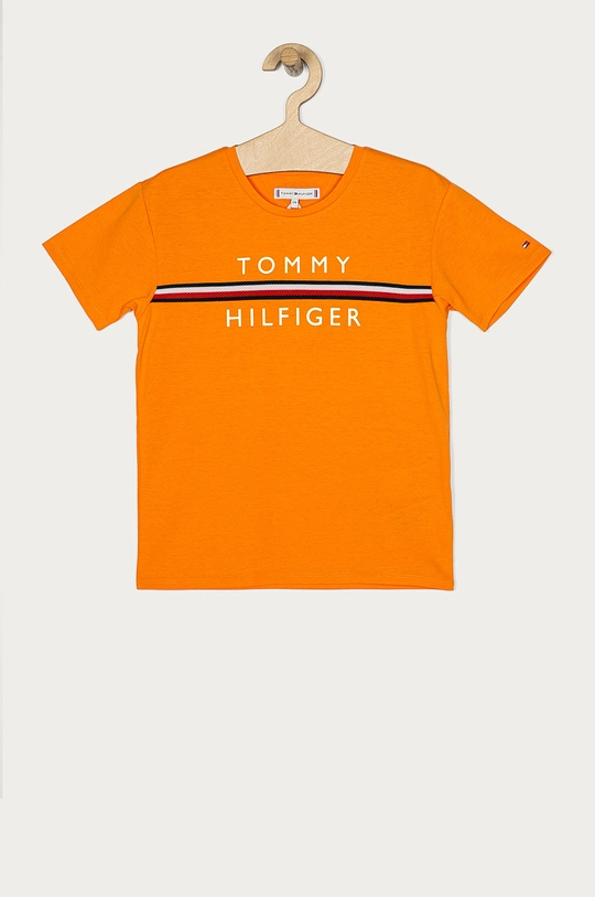 oranžová Tommy Hilfiger - Detské tričko 104-176 cm Dievčenský