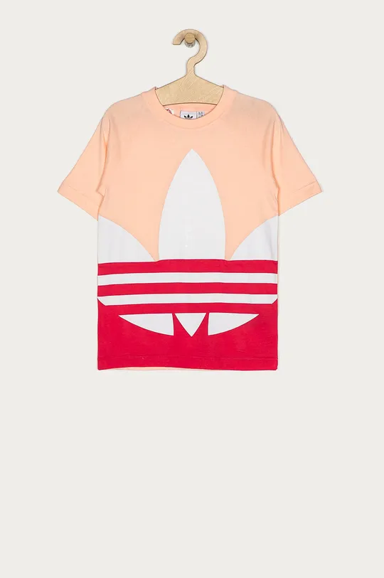 розовый adidas Originals - Детская футболка 128-164 см. GD2685 Для девочек