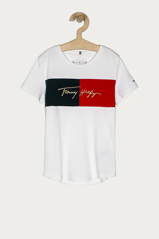 fehér Tommy Hilfiger - Gyerek póló 128-176 cm Lány