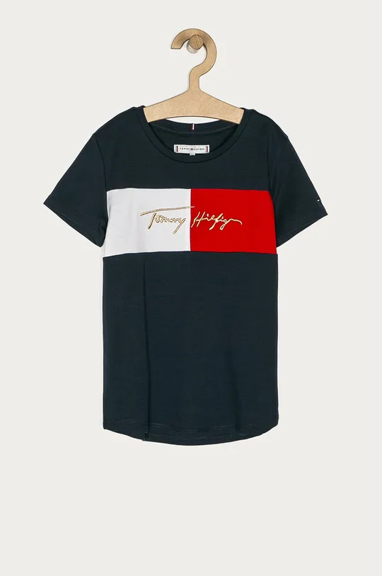 tmavomodrá Tommy Hilfiger - Detské tričko 128-176 cm Dievčenský