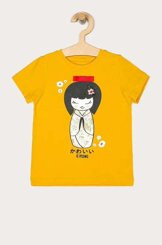 жовтий Name it - Дитяча футболка 80-110 cm Для дівчаток