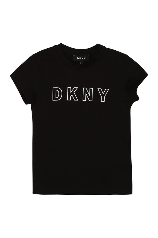 čierna Dkny - Detské tričko Dievčenský