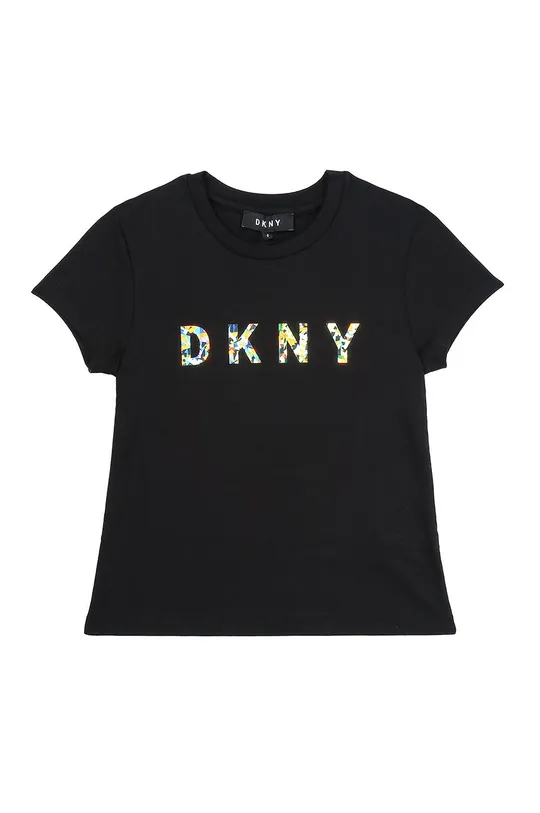 čierna Dkny - Detské tričko Dievčenský