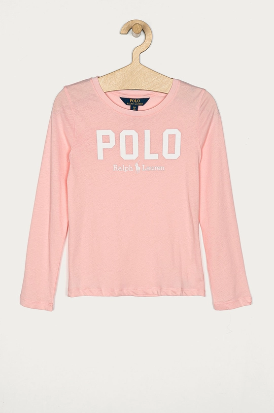 różowy Polo Ralph Lauren - Longsleeve dziecięcy 128-176 cm 313806102004 Dziewczęcy