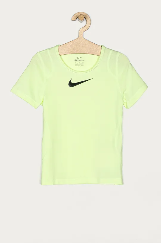 зелёный Nike Kids - Детская футболка 122-166 cm Для девочек