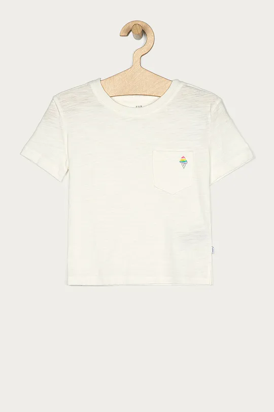 biały GAP - T-shirt dziecięcy 104-176 cm Dziewczęcy