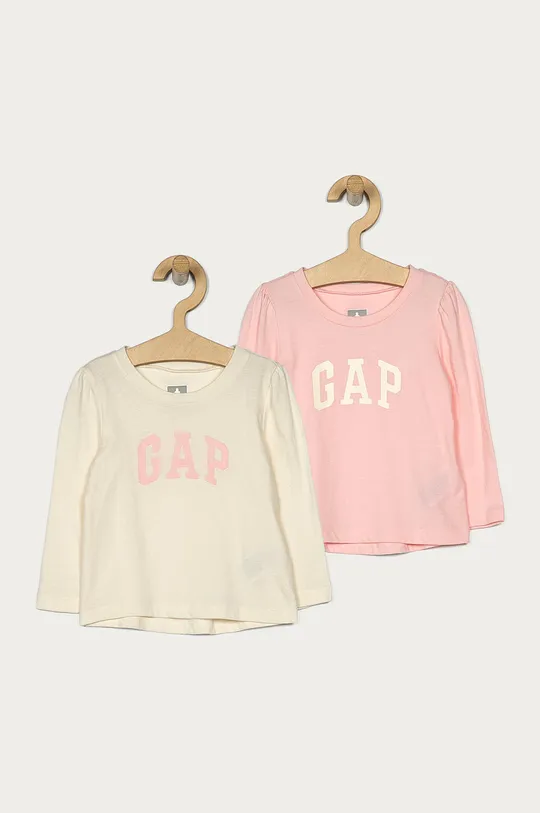 ružová GAP - Detské tričko s dlhým rukávom 74-104 cm Dievčenský