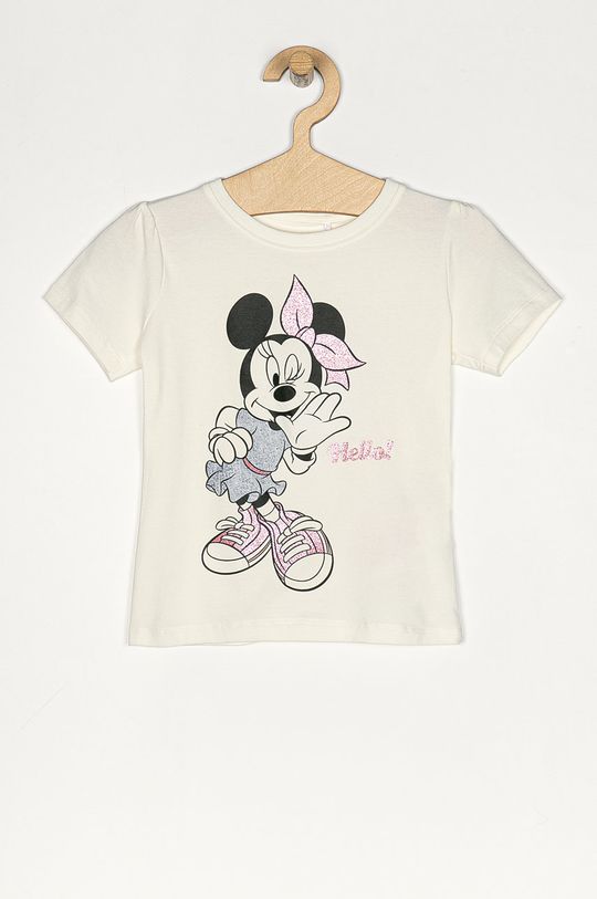 biela Name it - Detské tričko X Disney 92-128 cm Dievčenský