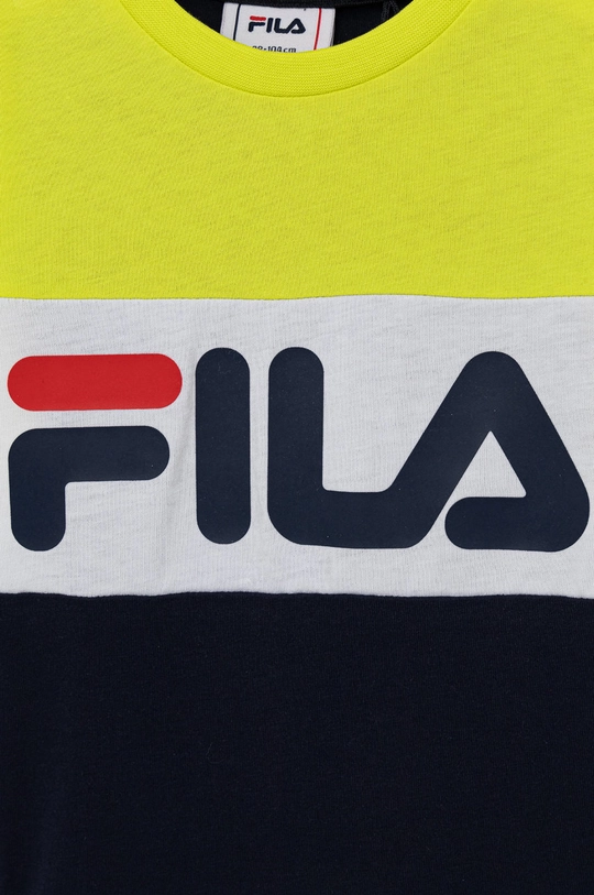 Fila T-shirt bawełniany dziecięcy 100 % Bawełna, Materiał 1: 100 % Bawełna, Materiał 2: 95 % Bawełna, 5 % Wiskoza