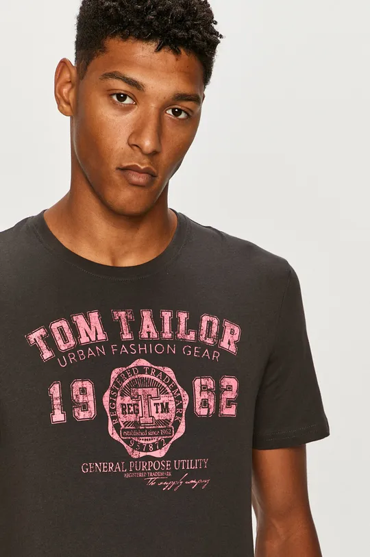 sivá Tom Tailor Denim - Tričko