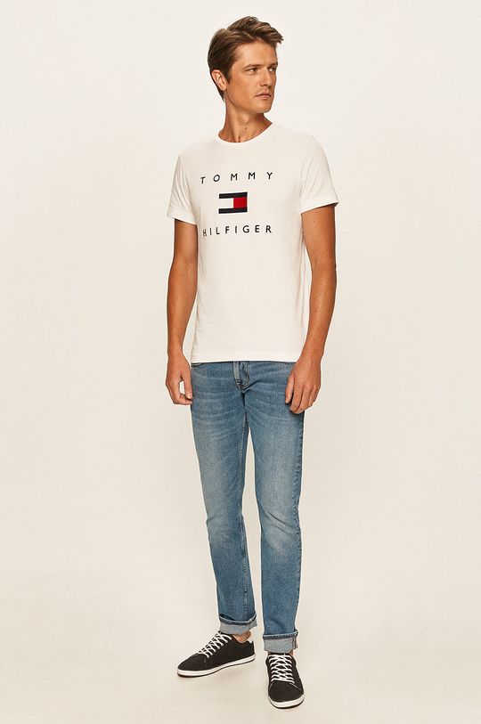 Tommy Hilfiger - T-shirt biały