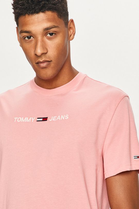 różowy Tommy Jeans - T-shirt