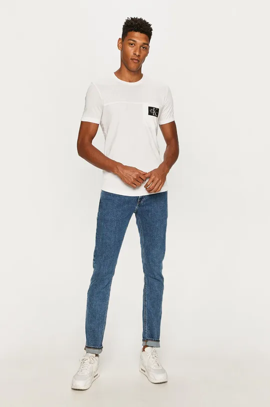 Calvin Klein Jeans - T-shirt J30J315612 biały