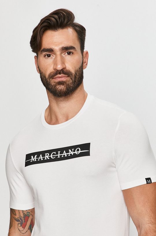 biały Marciano Guess - T-shirt Męski