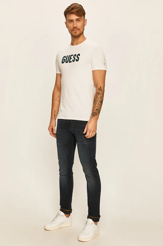 Guess Jeans - Футболка белый