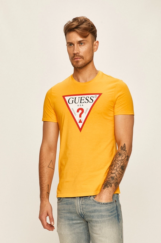 sárga Guess Jeans - T-shirt