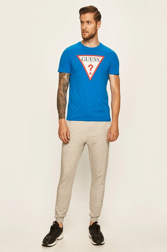 Guess Jeans - T-shirt kék