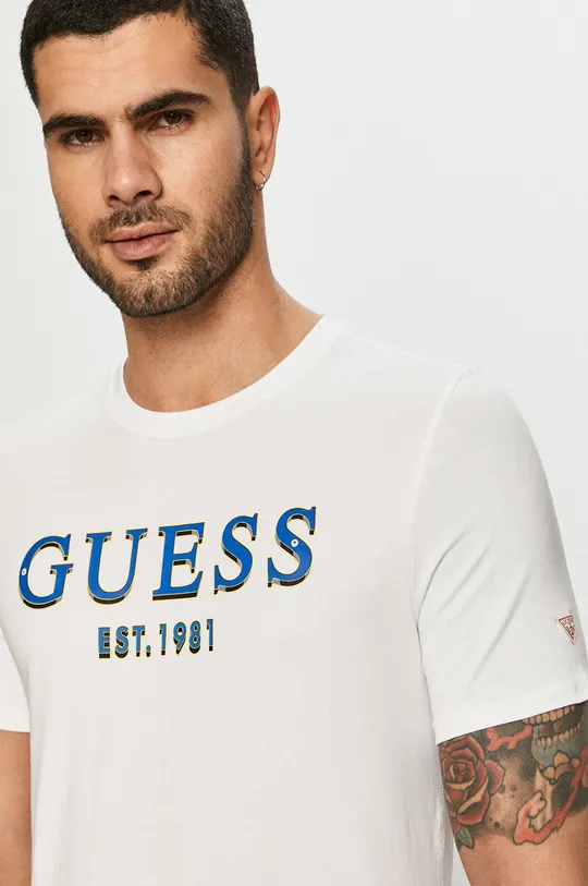 biela Guess Jeans - Tričko