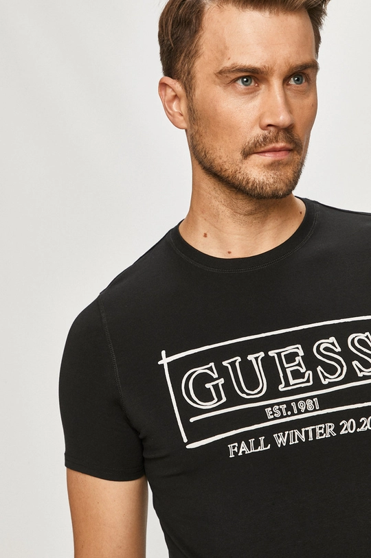 czarny Guess - T-shirt