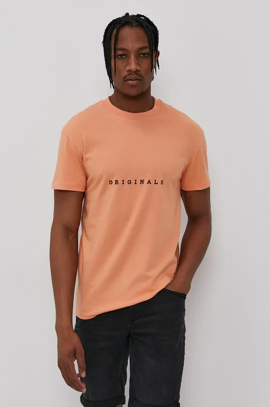 pomarańczowy Jack & Jones T-shirt Męski