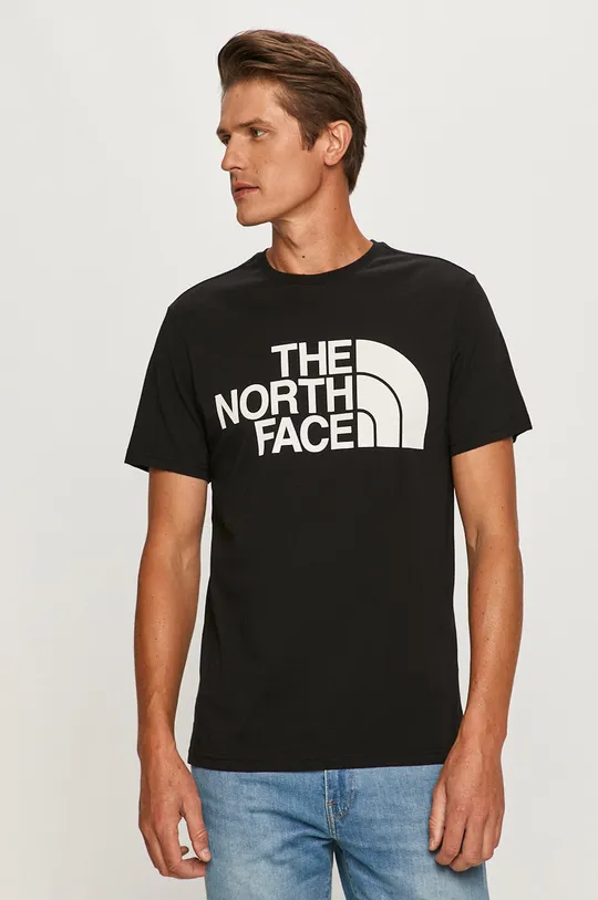 černá Tričko The North Face Pánský