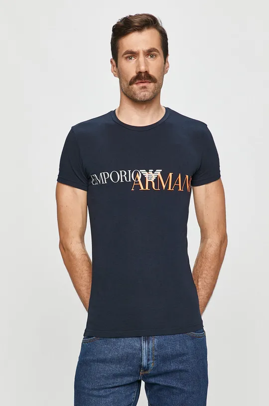Emporio Armani - Tričko tmavomodrá