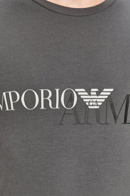 szary Emporio Armani - T-shirt 111035.0A516
