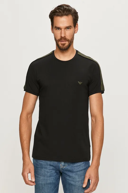 fekete Emporio Armani - T-shirt Férfi