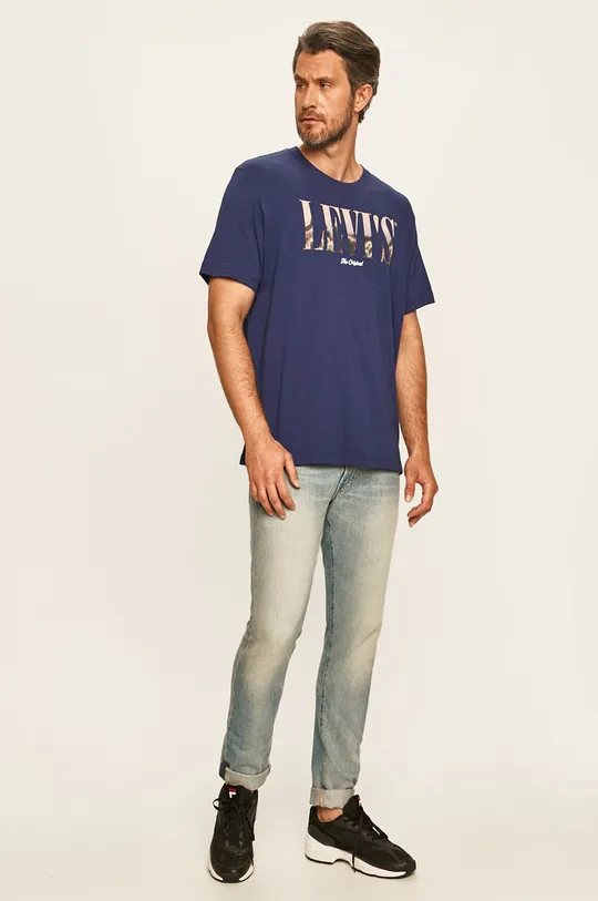 Levi's - T-shirt sötétkék