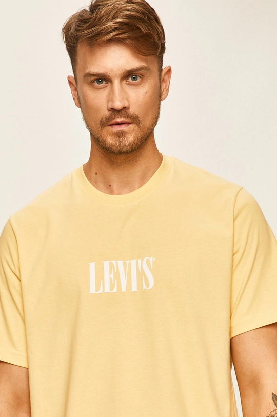 żółty Levi's - T-shirt