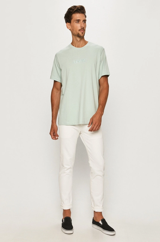 Levi's - T-shirt zielony