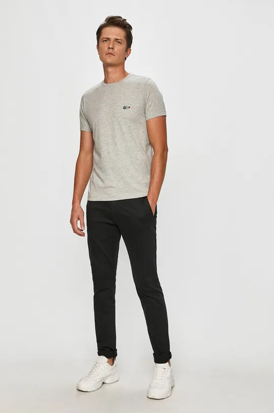 Tommy Hilfiger Tailored - T-shirt x Mercedes szürke