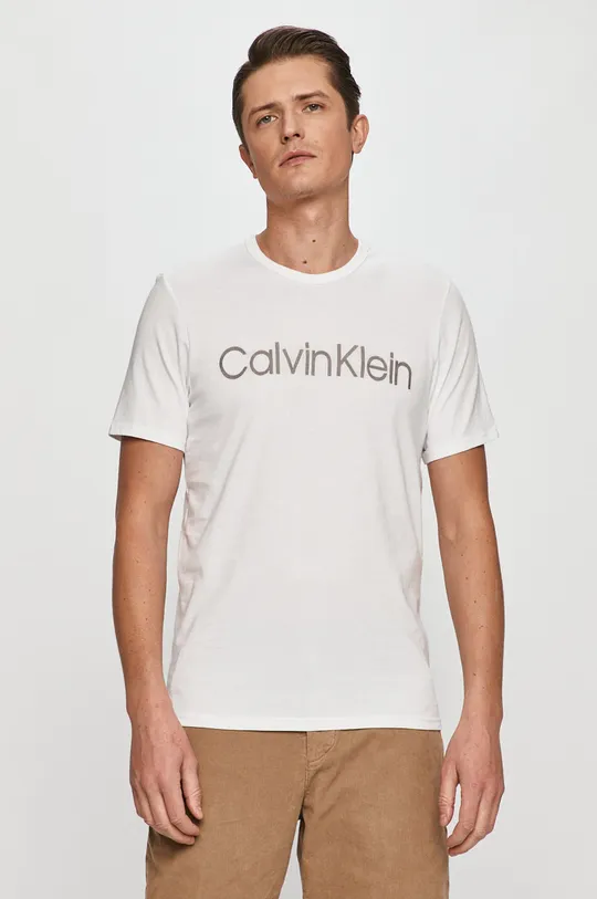 biały Calvin Klein Underwear - T-shirt Męski