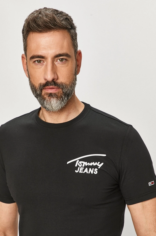 fekete Tommy Jeans - T-shirt Férfi